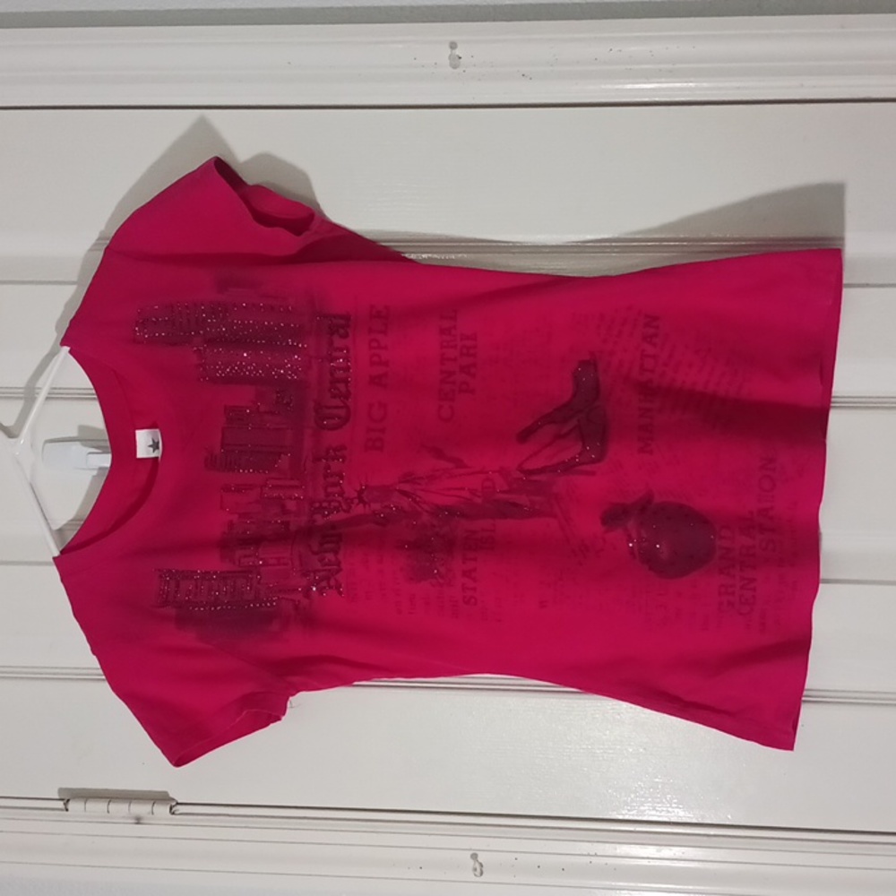New York Top Blouse With Places In New York